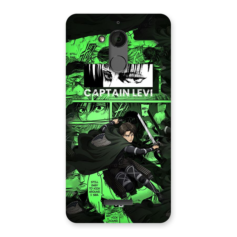 captain Levi Stance Back Case for Coolpad Note 5