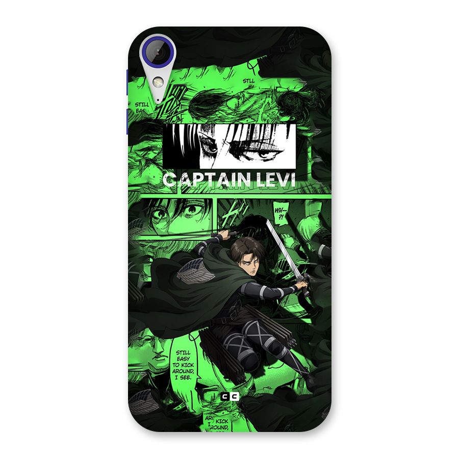 captain Levi Stance Back Case for Desire 830