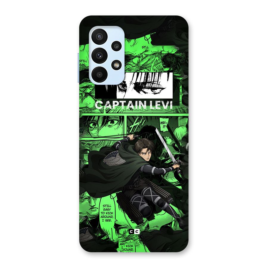 captain Levi Stance Back Case for Galaxy A23