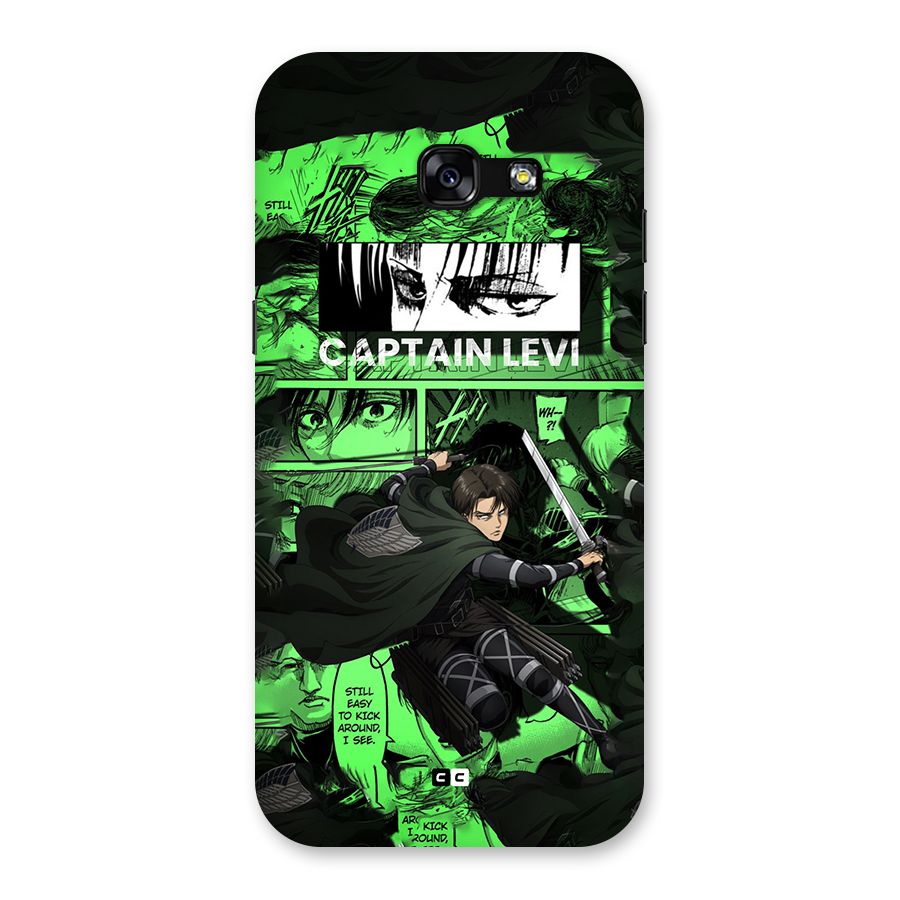 captain Levi Stance Back Case for Galaxy A5 2017