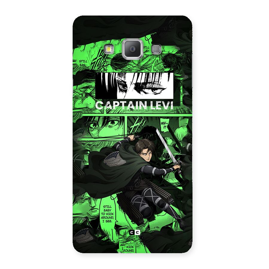 captain Levi Stance Back Case for Galaxy A7