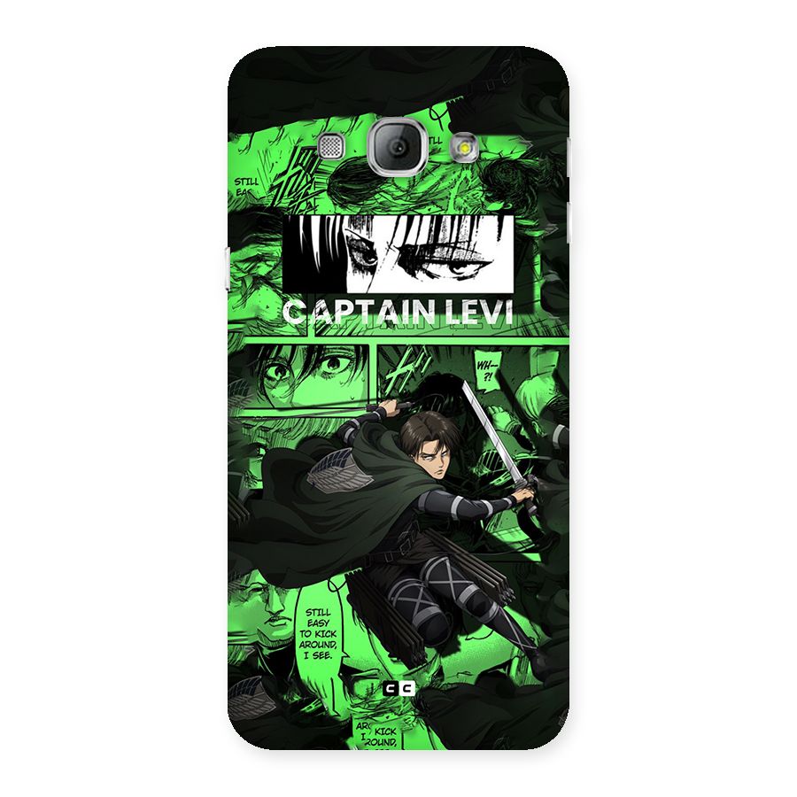 captain Levi Stance Back Case for Galaxy A8