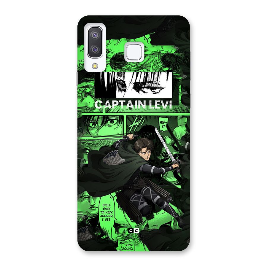 captain Levi Stance Back Case for Galaxy A8 Star