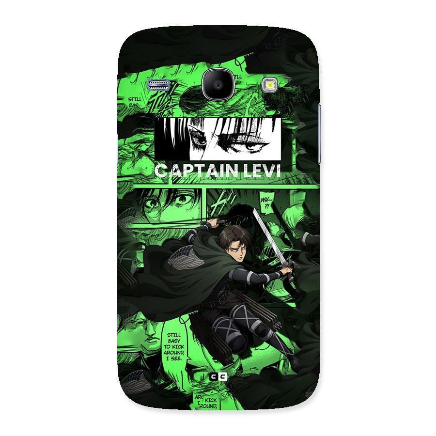 captain Levi Stance Back Case for Galaxy Core