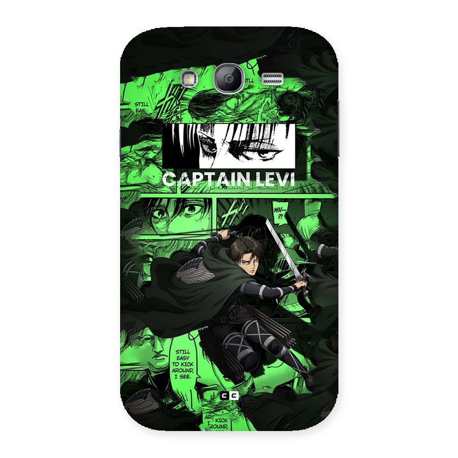 captain Levi Stance Back Case for Galaxy Grand