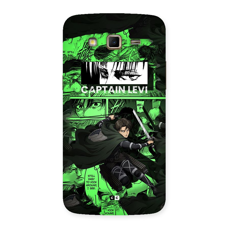captain Levi Stance Back Case for Galaxy Grand 2
