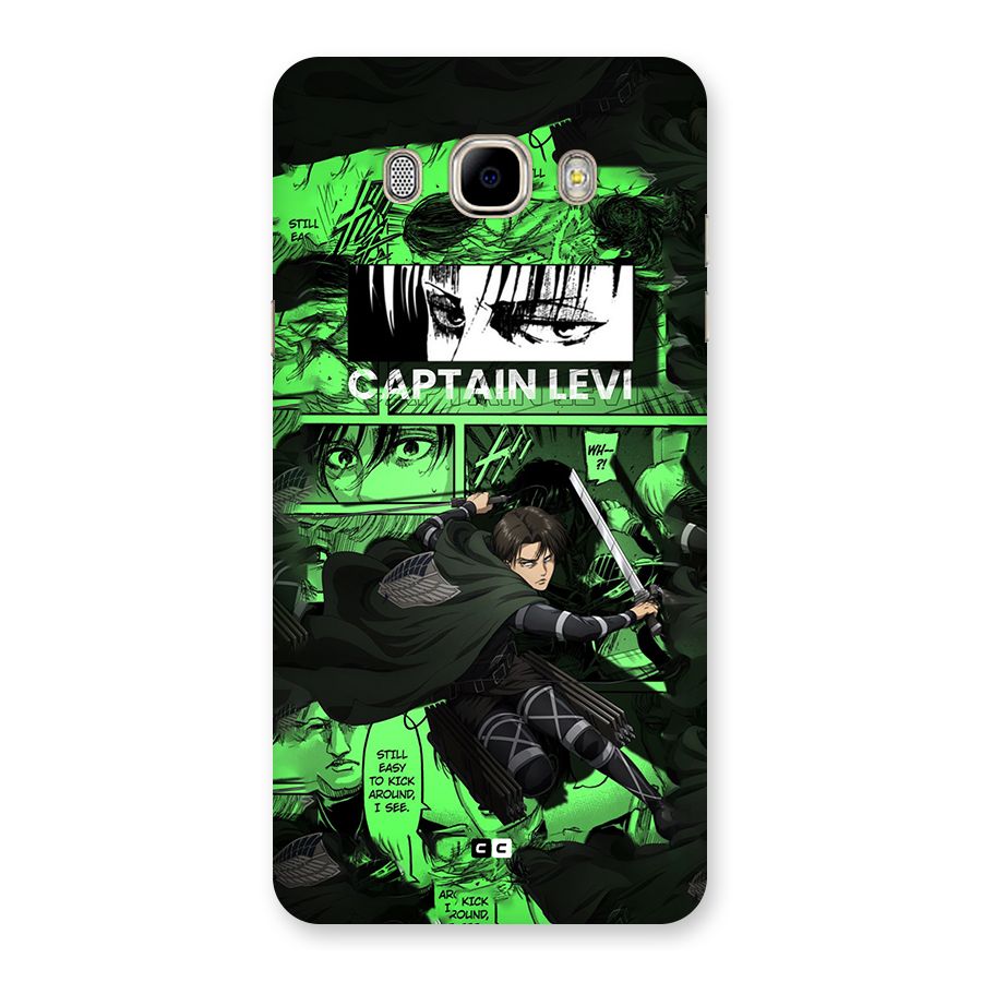 captain Levi Stance Back Case for Galaxy J7 2016