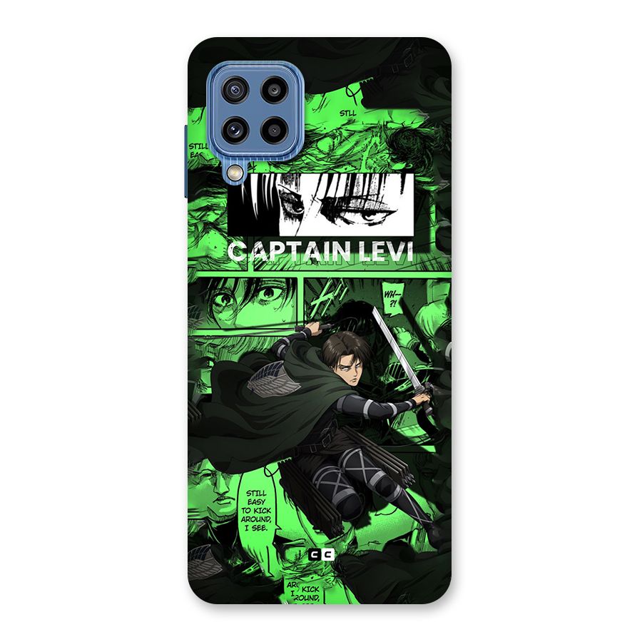 captain Levi Stance Back Case for Galaxy M32