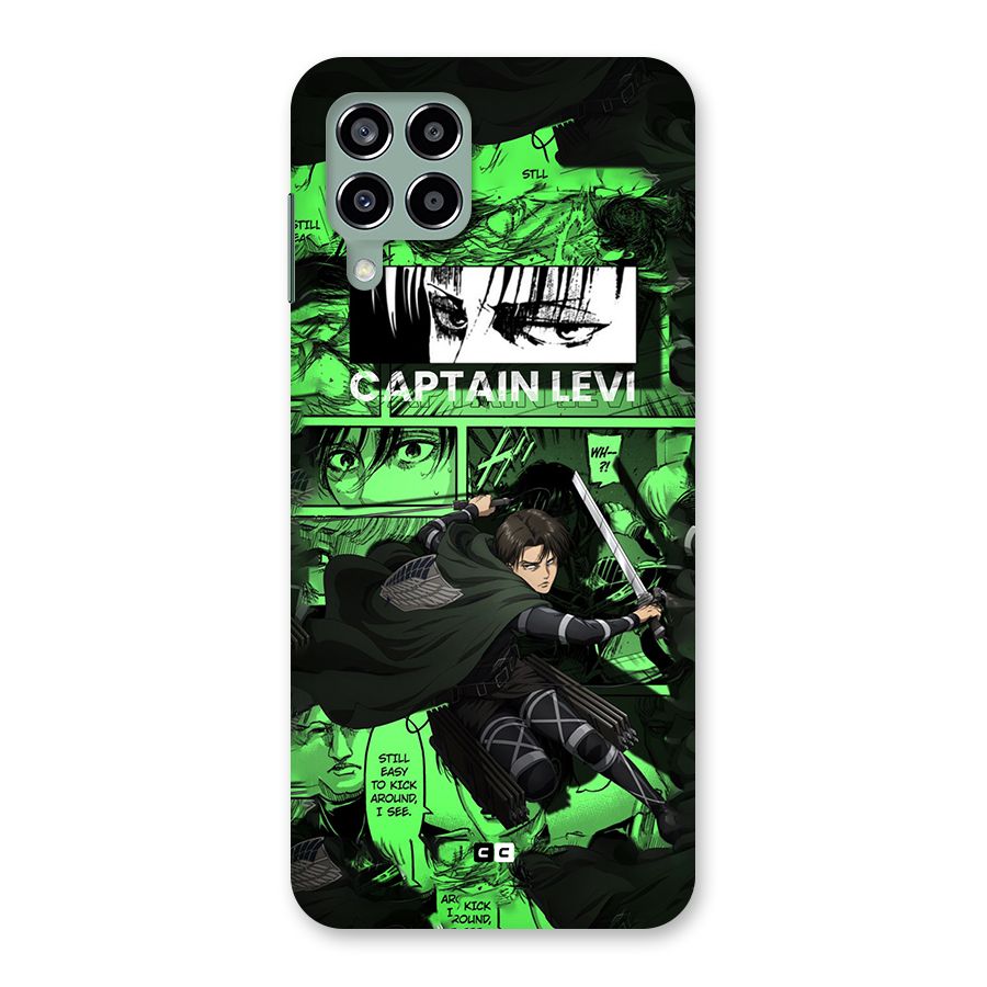 captain Levi Stance Back Case for Galaxy M33