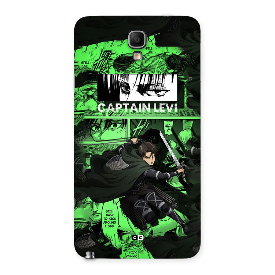 captain Levi Stance Back Case for Galaxy Note 3 Neo