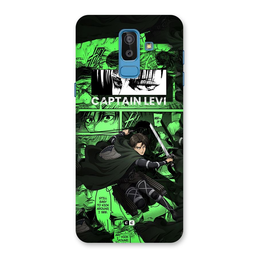 captain Levi Stance Back Case for Galaxy On8 (2018)