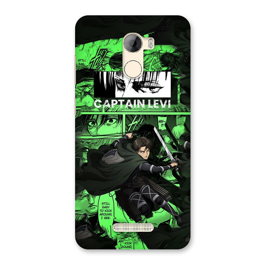 captain Levi Stance Back Case for Gionee A1 LIte