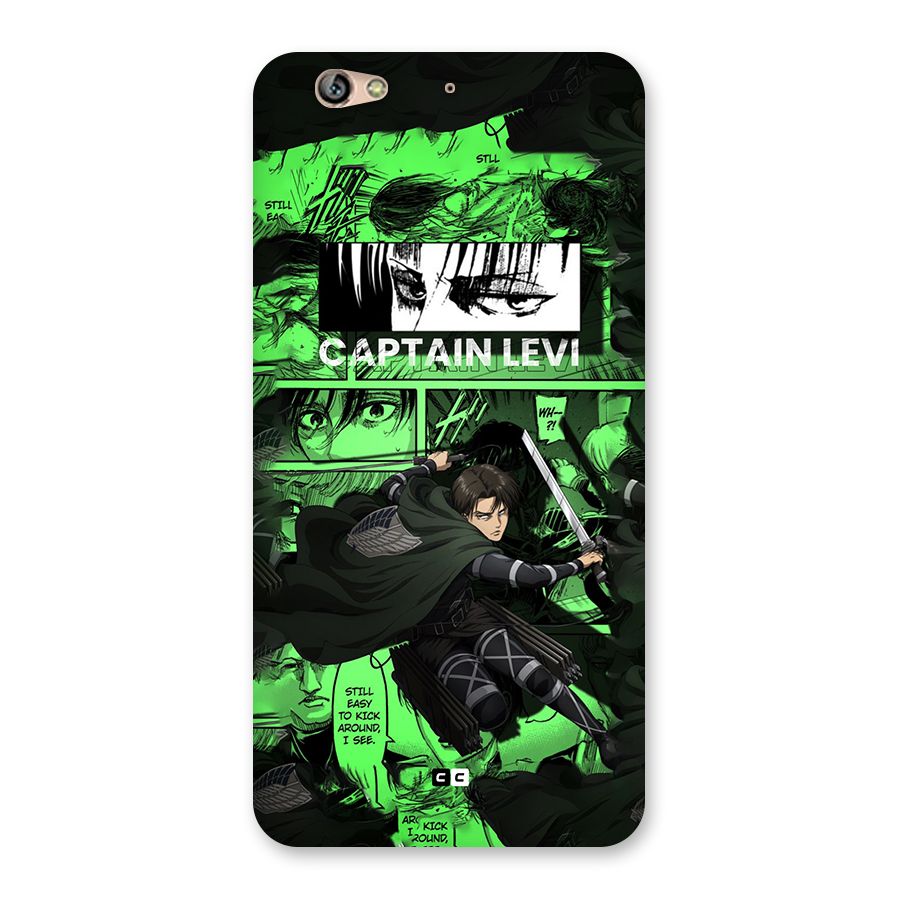 captain Levi Stance Back Case for Gionee S6