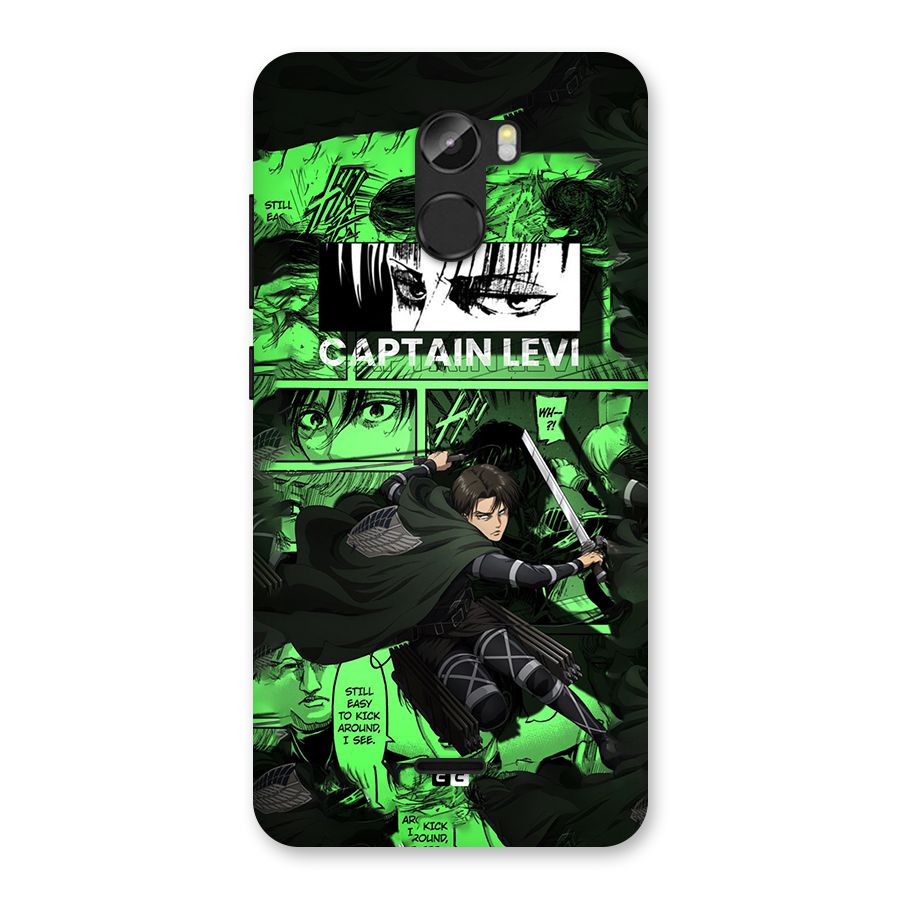 captain Levi Stance Back Case for Gionee X1