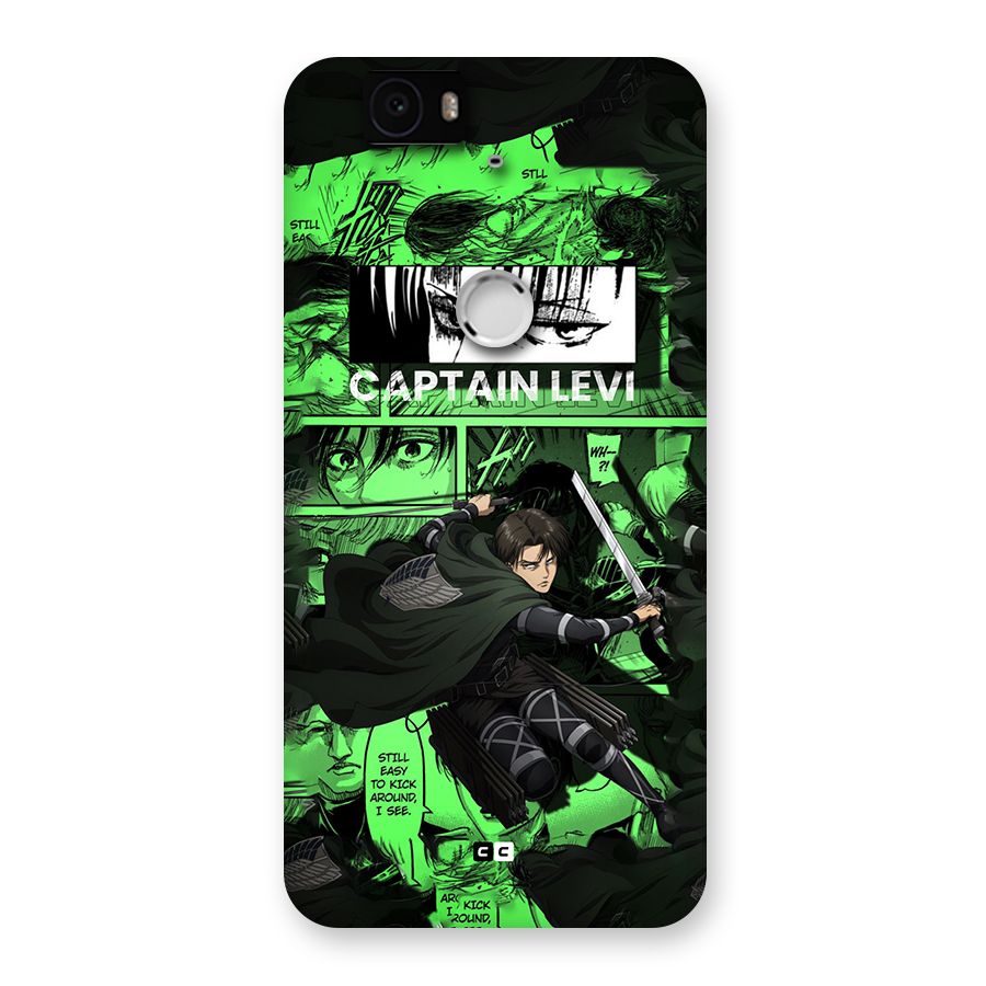captain Levi Stance Back Case for Google Nexus 6P