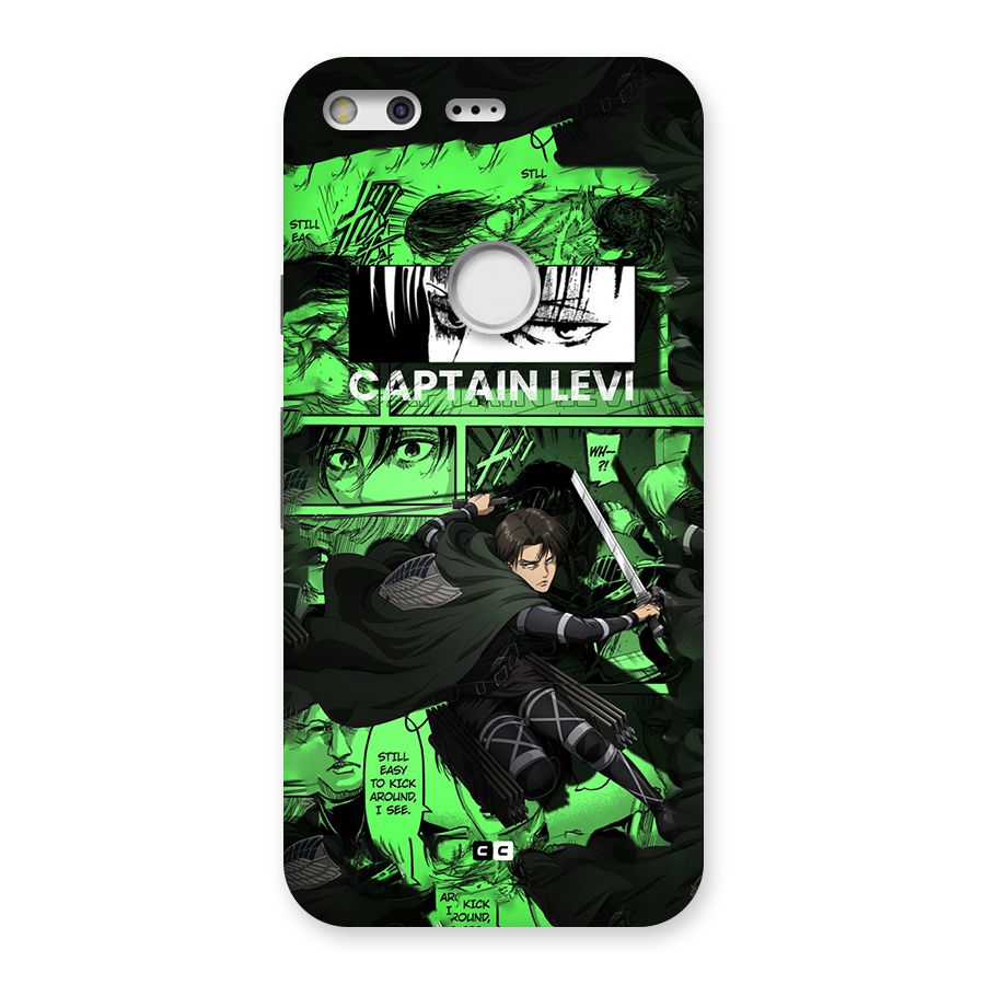 captain Levi Stance Back Case for Google Pixel