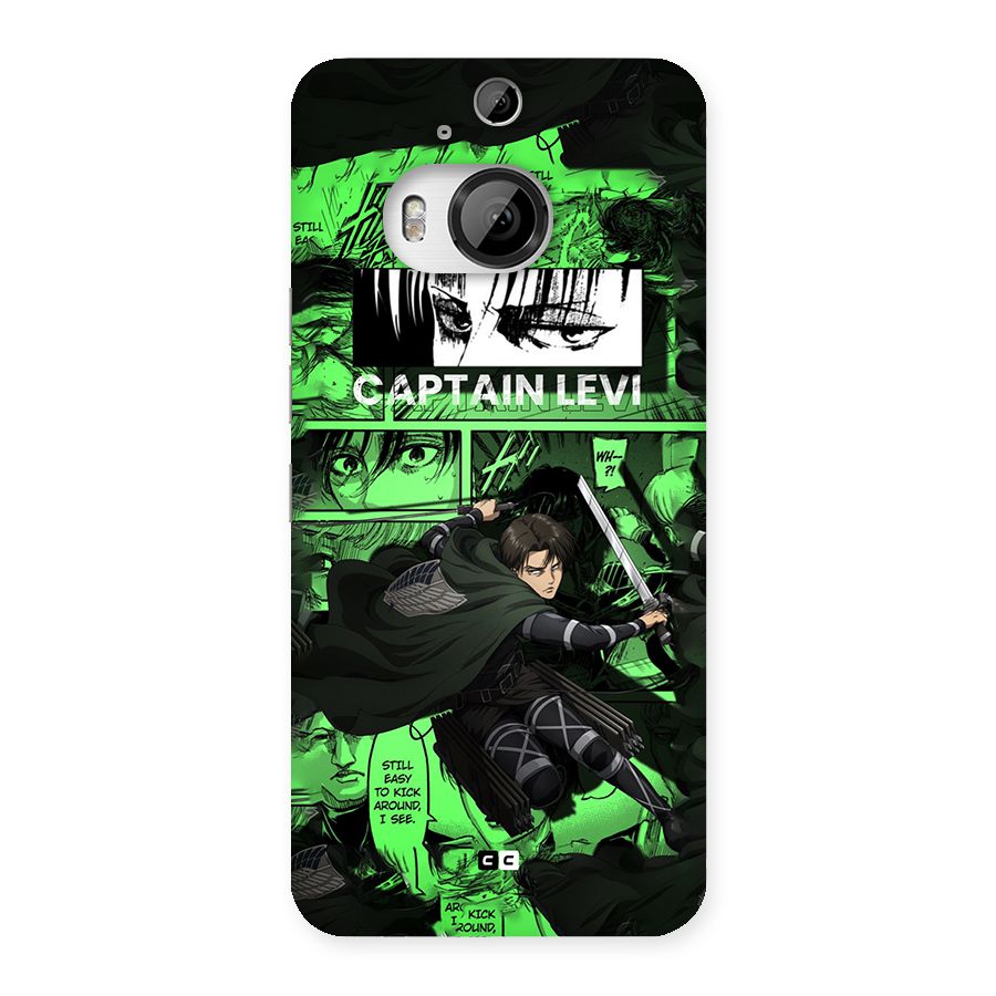 captain Levi Stance Back Case for HTC One M9 Plus
