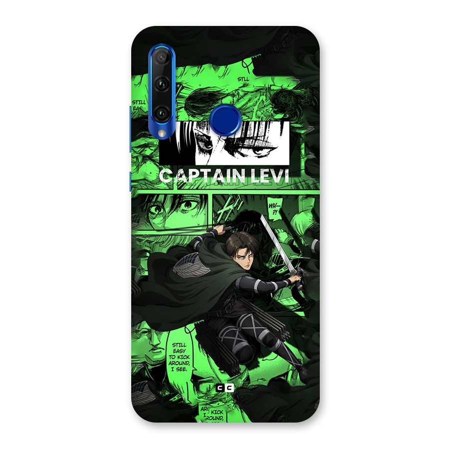 captain Levi Stance Back Case for Honor 20i