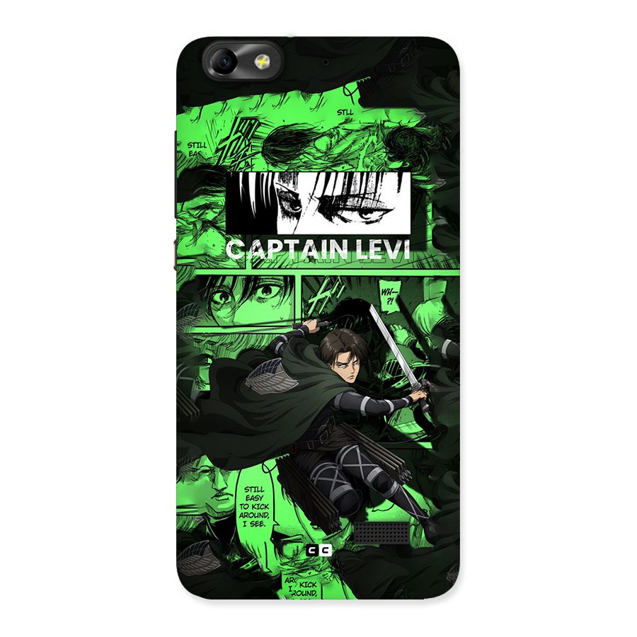 captain Levi Stance Back Case for Honor 4C