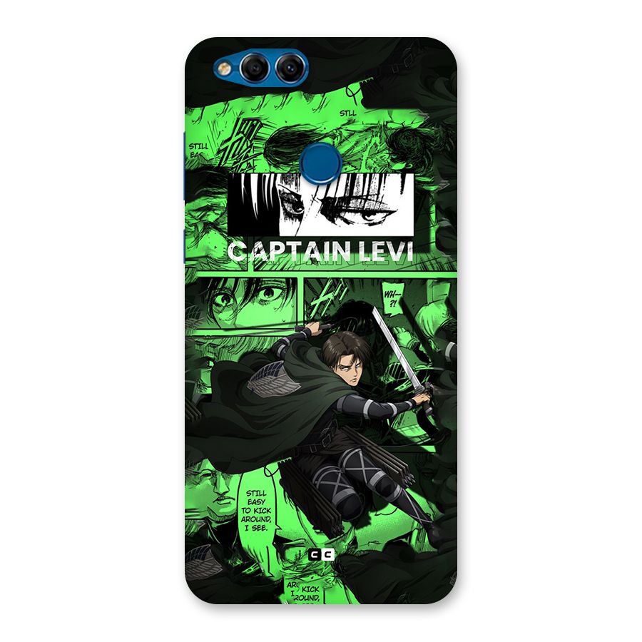 captain Levi Stance Back Case for Honor 7X