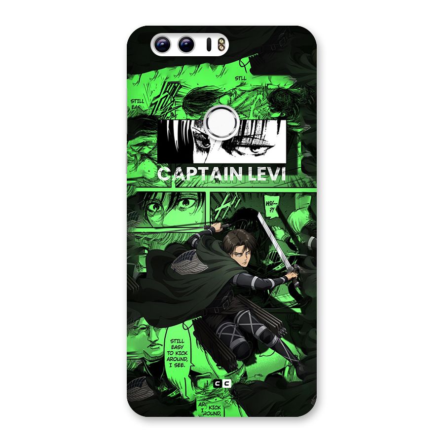 captain Levi Stance Back Case for Honor 8