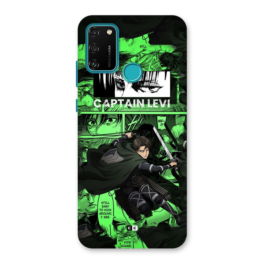 captain Levi Stance Back Case for Honor 9A