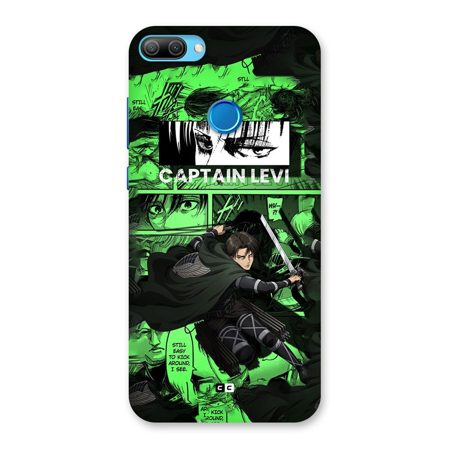 captain Levi Stance Back Case for Honor 9N