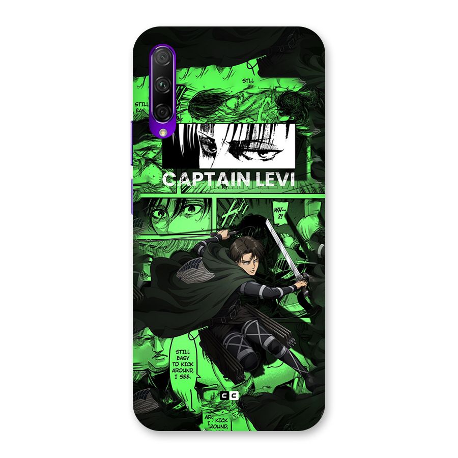 captain Levi Stance Back Case for Honor 9X Pro