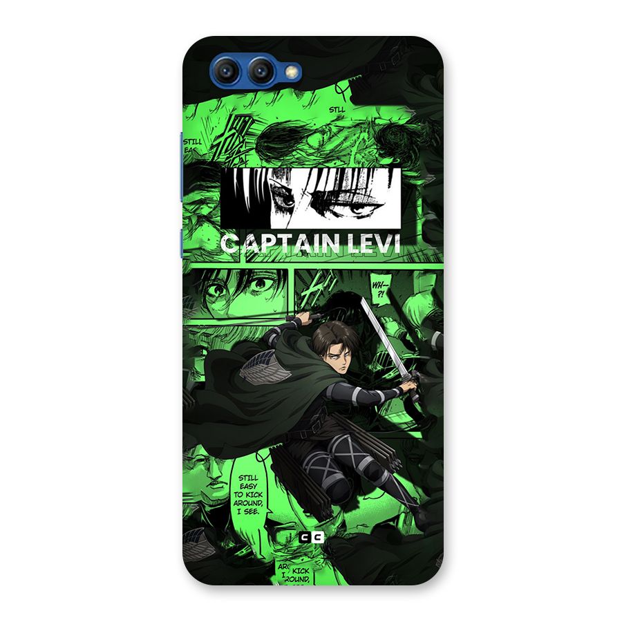 captain Levi Stance Back Case for Honor View 10