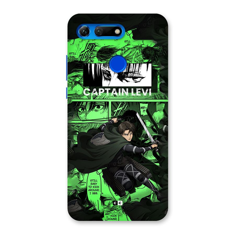 captain Levi Stance Back Case for Honor View 20