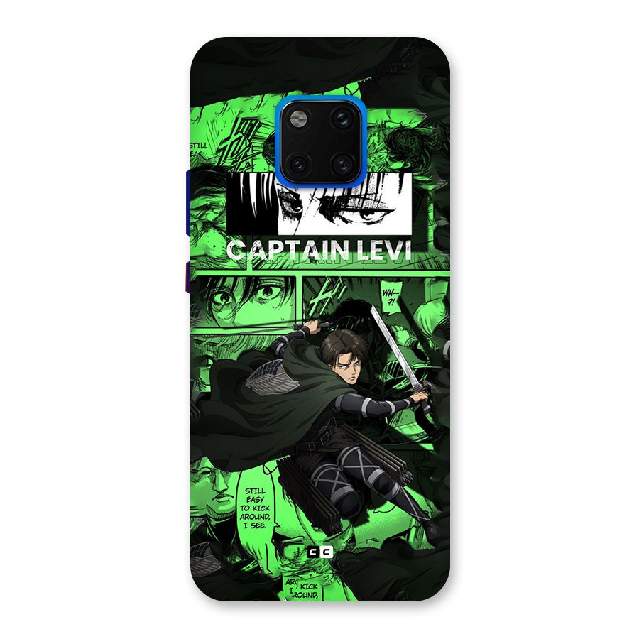 captain Levi Stance Back Case for Huawei Mate 20 Pro
