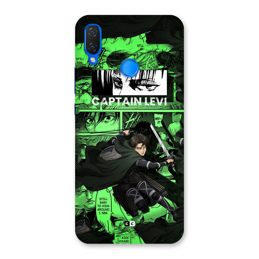 captain Levi Stance Back Case for Huawei P Smart Plus