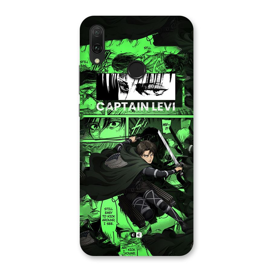 captain Levi Stance Back Case for Huawei Y9 (2019)