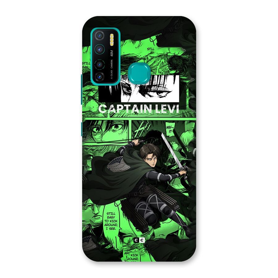 captain Levi Stance Back Case for Infinix Hot 9 Pro