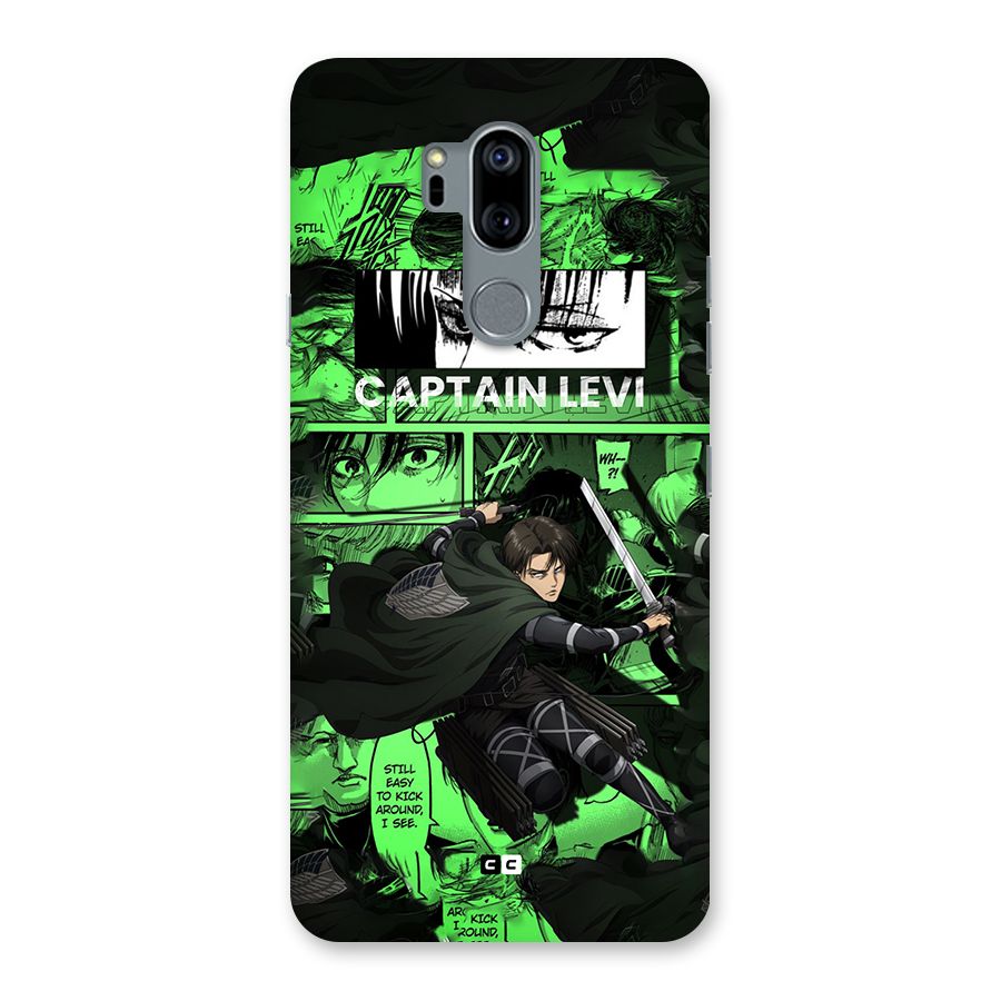 captain Levi Stance Back Case for LG G7