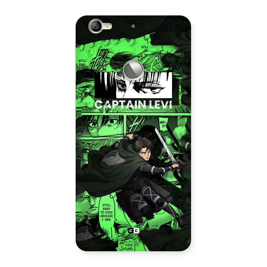 captain Levi Stance Back Case for Le 1S