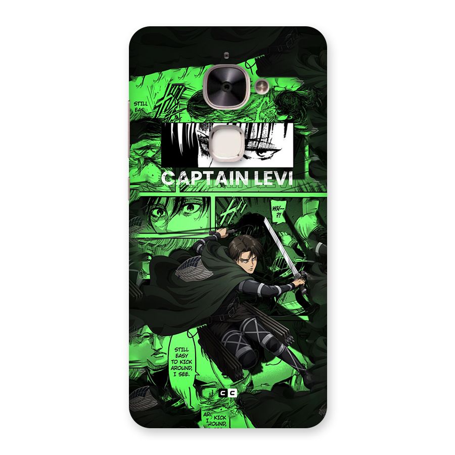 captain Levi Stance Back Case for Le 2