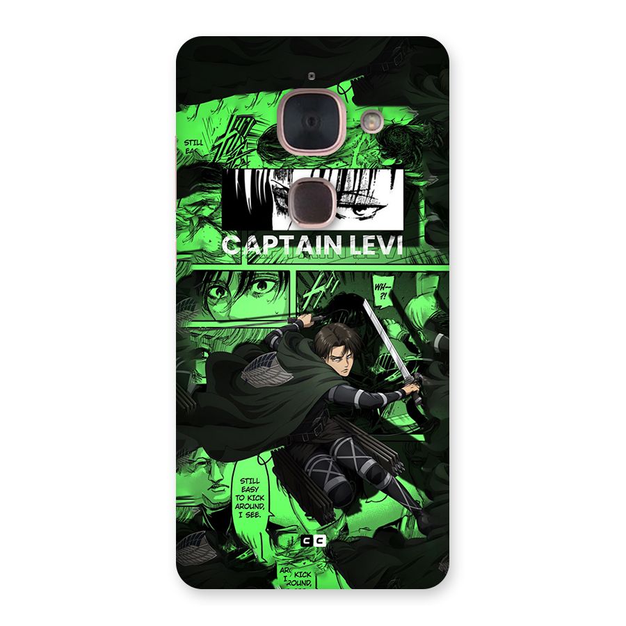captain Levi Stance Back Case for Le Max 2