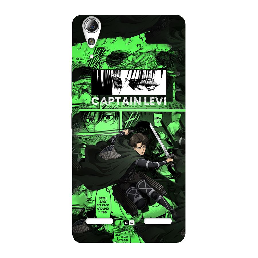 captain Levi Stance Back Case for Lenovo A6000 Plus
