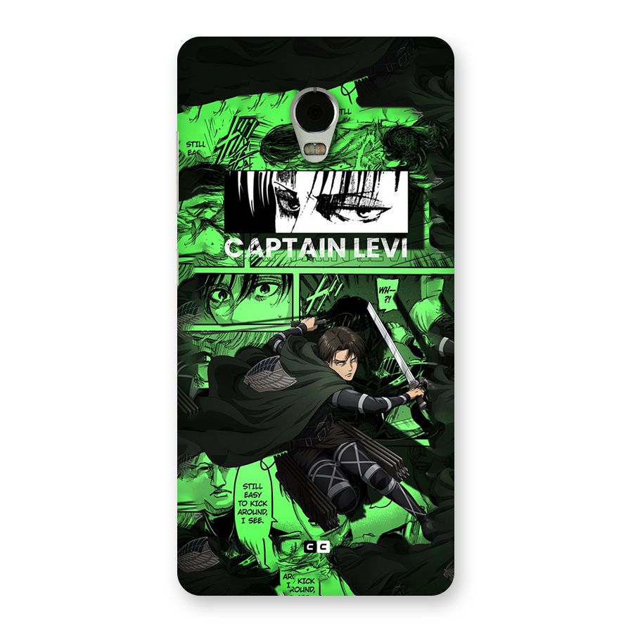 captain Levi Stance Back Case for Lenovo Vibe P1