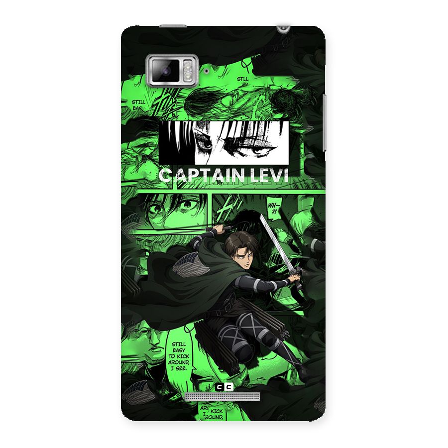 captain Levi Stance Back Case for Lenovo Vibe Z K910