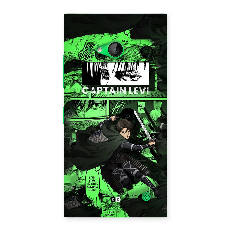 captain Levi Stance Back Case for Lumia 730