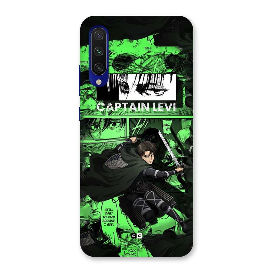 captain Levi Stance Back Case for Mi A3