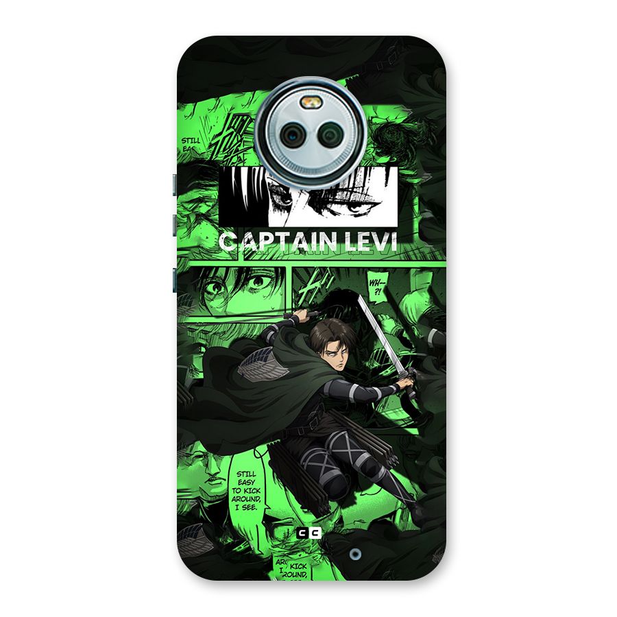 captain Levi Stance Back Case for Moto X4