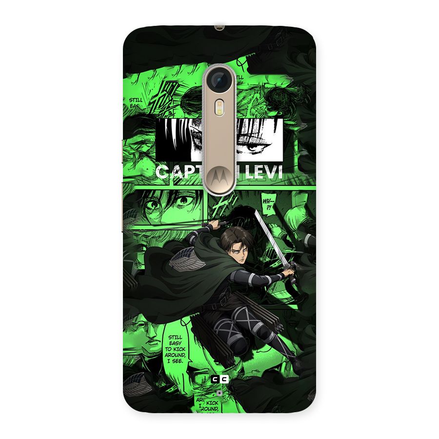 captain Levi Stance Back Case for Moto X Style