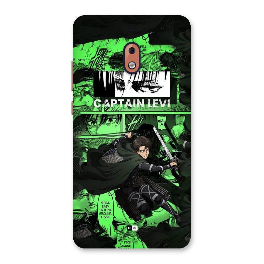 captain Levi Stance Back Case for Nokia 2.1