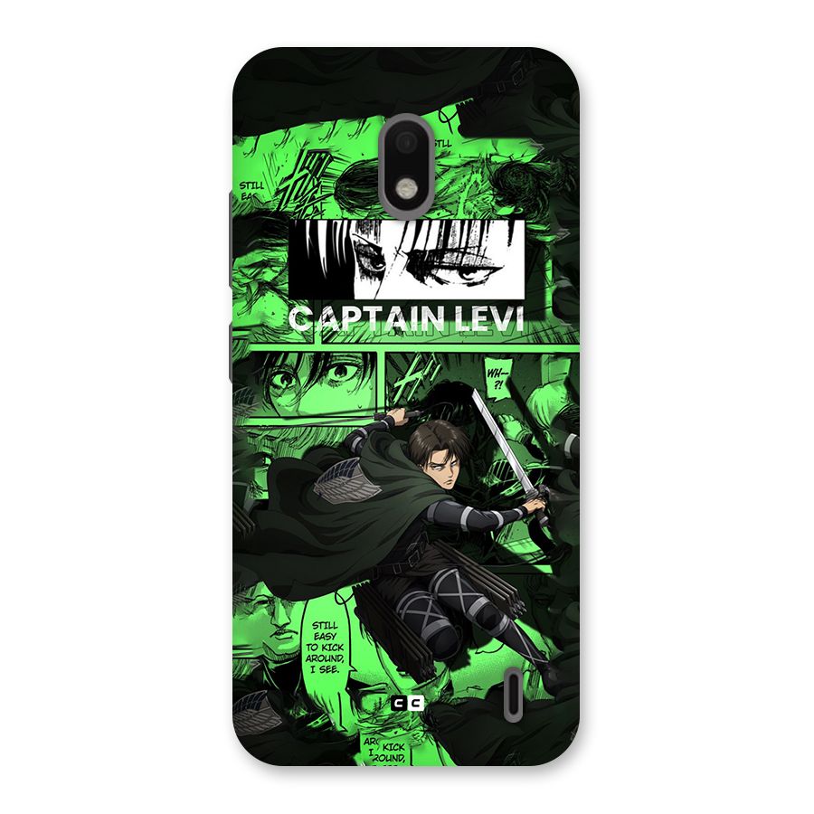 captain Levi Stance Back Case for Nokia 2.2
