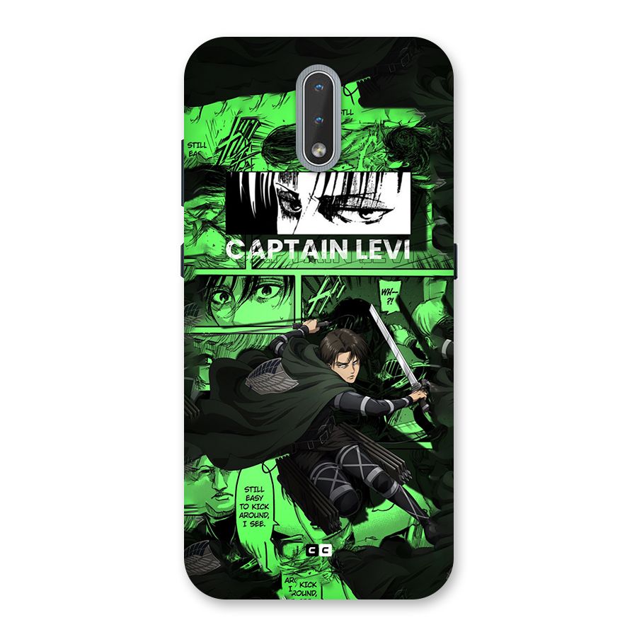 captain Levi Stance Back Case for Nokia 2.3