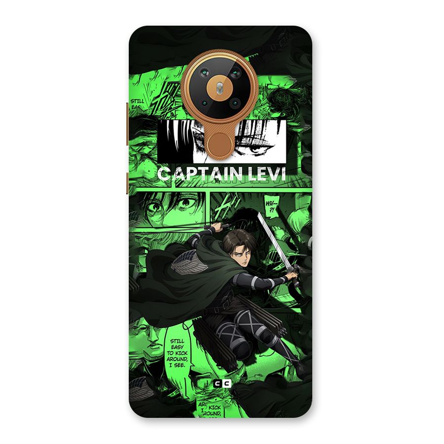 captain Levi Stance Back Case for Nokia 5.3