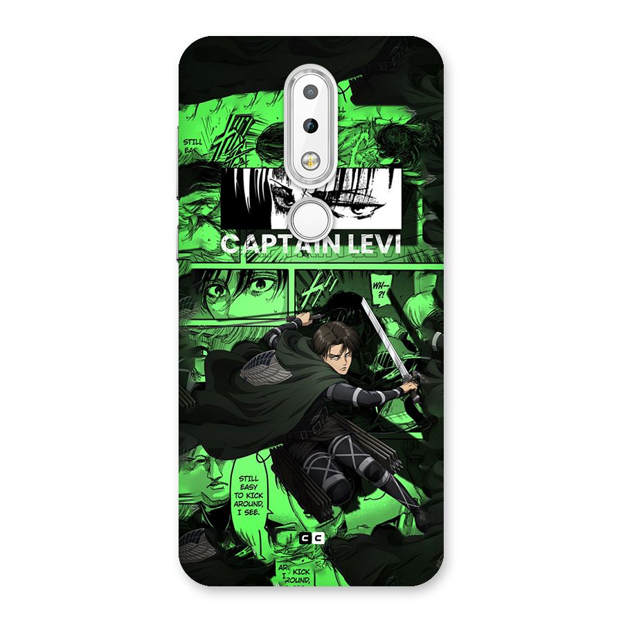 captain Levi Stance Back Case for Nokia 6.1 Plus